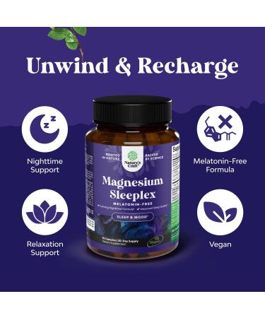 Bundle of High Absorption Magnesium Sleep Supplement - Rest Support Magtein Magnesium L-Threonate & Apigenin Theanine and NAC Supplement N-Acetyl Cysteine 600mg- High Absorption NAC 600 mg Capsules - Buy Online on GoSupps.com