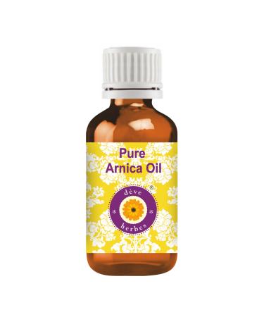 Deve Herbes Pure Arnica Oil (Arnica Montana) 100% Natural Therapeutic Grade for Personal Care 30 ml (1.01 oz)