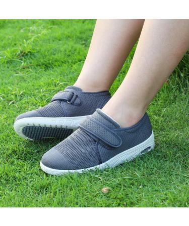 Secret Slippers Women's Air Cushion Adjustable Walking Shoes - Dark Gray - Buy Online on GoSupps.com