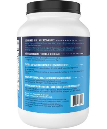 32oz - Hydrolyzed Collagen Peptides 2lbs 908g Value Size - Bovine Grass-Fed Collagen Peptide Protein Powder 80 Servings (Pack of 1) - Buy Online on GoSupps.com