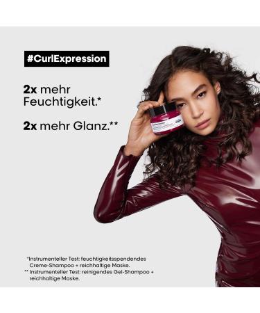 L'Or al Professionnel Curl Expression Intensive Moisturizer Hair Mask for Wavy & Curly Hair - 250ml | Nourishing Treatment for International Shipping - Buy Online on GoSupps.com