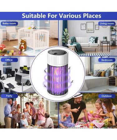 Mosquito Killer Lamp USB Electric Bug Zapper 360 UV Fly Zapper Electric Fly Bug Zapper Light for Home Office Garden Plant Protection Indoor Outdoor Camping (Green) - Buy Online on GoSupps.com