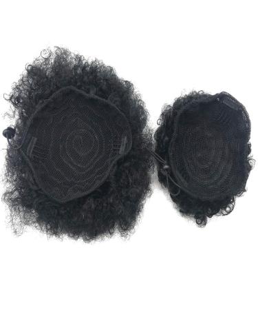 Buy Coolbers Afro Puff Drawstring Ponytail - Small #1B Synthetic Kinky Curly Hair Bun Extensions for International Shipping - Buy Online on GoSupps.com