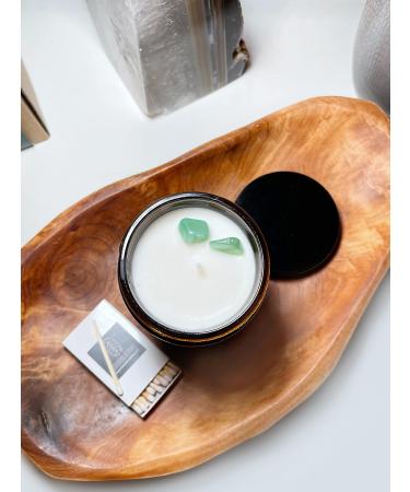 Bourbon Pine 8oz Scented Candle | Vegan Soy Wax | Hand Poured | 40 Hour Burn | Luxury Aromatherapy Gift | Unisex Holiday Essential Oils - Buy Online on GoSupps.com