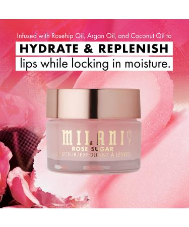 Milani Rose Sugar Lip Scrub - Exfoliator for Lip Care and Repair - Buy Online on GoSupps.com