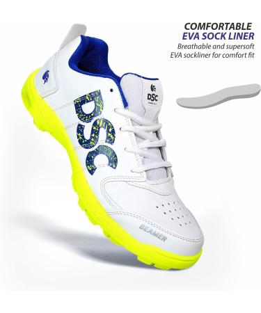 DSC Beamer Cricket Shoes for Boys & Men - Lightweight Durable Size 43 EU | International Shipping - Buy Online on GoSupps.com