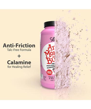 Lady Anti Monkey Butt Women's Body Powder with Calamine 6oz - Prevents Chafing, Absorbs Sweat, Talc-Free - Buy Online on GoSupps.com