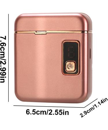 Automatic Electric Nail Clippers Automatic Nail Clippers | 3 Modes Adjustable Safety Nail Clipper Safety Nail Clippers and Cutter Illuminated Silent Nail Scissors with Spa Pink Gold - Buy Online on GoSupps.com