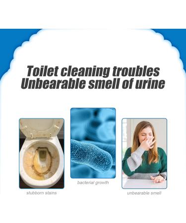 Toilet Active Oxygen Agent Toilet Cleaner Foam Powder Sink & Drain Cleaner Powerful Cleaning Decontamination Apply To Squatting Pans Urinals Sewage Pipes Washbasins (1PC) - Buy Online on GoSupps.com