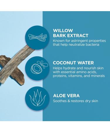 Andalou Naturals Instant Pure Pore Hydro Serum Facial Mask - Coconut 0.6 Fl Oz | Hydrating & Pore Refining | International Shipping Available - Buy Online on GoSupps.com