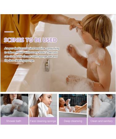 Buy Ipetboom 6 Pcs Bath Ball Loofah Sponge - Greek Honeycomb Bath Scrubber for Home - Soft Hydrophilic Polyurethane Bathroom Accessories - Buy Online on GoSupps.com