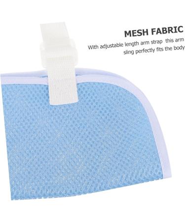 CIYODO Children's Arm Sling Arm Sling for Shoulder Sling Immobilizer Sling Arm Brace Net 60X30CM Sky-blue - Buy Online on GoSupps.com