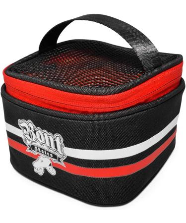 Bont Skates Quad Roller Skate Wheel Bag Holder - Black/Pink - Fits 8 Wheels - Buy Online on GoSupps.com