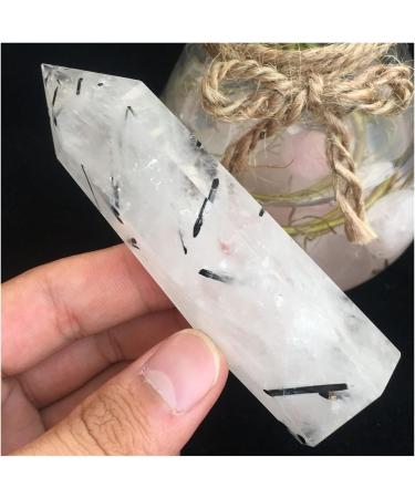 Natural Crystal Rough Natural Rare Black Tourmaline Crystal Column Magic Wand Point Reiki for Stones Stone Mineral Specimen - Buy Online on GoSupps.com