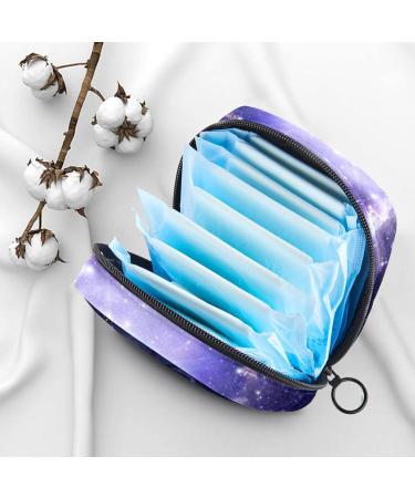 Women's Galaxy Pattern Napkin Storage Bag | Portable Menstruation Cup & Bandage Organizer - Buy Online on GoSupps.com