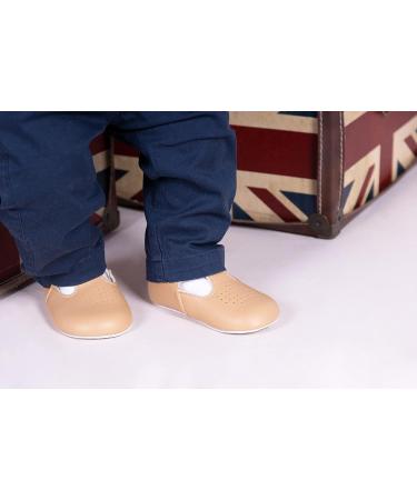 Early Days Baypods Baby Shoes B625 T Bar Style Pre Walker Shoes - Red, Soft Soled, Faux Leather - Made in England - Boys & Girls (2 UK Child) - Buy Online on GoSupps.com