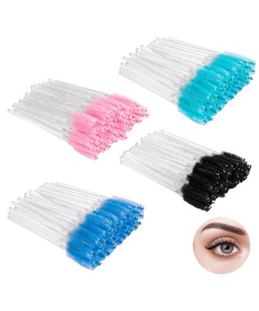 Newofview 200 STK eyelash brushes disposable eyelash brushes eyelash extension brush eyebrow applicator beauty salon and home use Eyelash Brush cosmetic brush kit for false eyelash extension