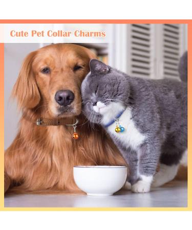 10 Pcs Cat Bells Dog Cat Bell for Collar with Loud Crisp Sound Bell for Dog Cat Collar Made of Sturdy Metal Dog Cat Collar Charms Pet Bell in Random Color Jingle Bell for Christmas Decoration - Buy Online on GoSupps.com