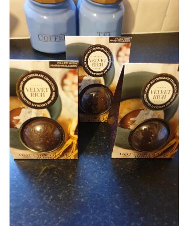 Artinxs velvet Rich Hot Chocolate Bombs Filled With Marshmallow 3 Bombs Luxury Collection Individually Wrapped Melting Balls - Buy Online on GoSupps.com