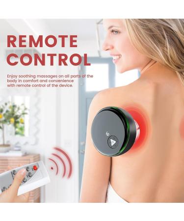 Dyroe Electric Infrared Cupping Massager - Intelligent 16 Gears 3 Modes Remote Control for Pain Relief & Detoxification | Smart Gua Sha Cupper - Buy Online on GoSupps.com