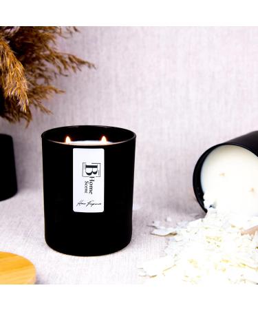 Velvet Rose and Oud Handmade Scented Candle - 50+ Hour Burn Time - 100% Natural Coconut/Soy Wax - Ideal Housewarming Gift - 215g - Buy Online on GoSupps.com