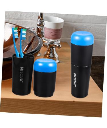 Eco-Friendly Travel Toothbrush & Toothpaste Organizer - Bcoath Box | Reusable Tooth Cup & Holder - Buy Online on GoSupps.com