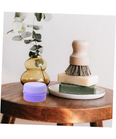 Ipetboom 1 Set Cream Box Makeup Container Molde De Para Resina Silicone Containers Leakproof Cosmetic Jar Travel Containers Silicone Cream Jar Travel Size Little Cream Purple Silica Gel 6.5X6.5X4.5CM Purple - Buy Online on GoSupps.com