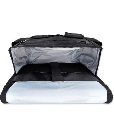 Luxja Car Front Seat Organizer with Cover - Black | Car Seat Storage Organizer - Buy Online on GoSupps.com