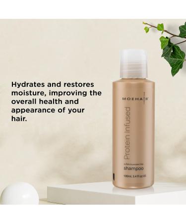 Buy MOEHAIR Travel Protein Shampoo | 3.4 Fl Oz | Hair Repair & Nourishing | Anti-Thinning & Hair Loss Treatment - International Shipping Available - Buy Online on GoSupps.com