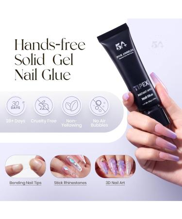Buy Tipex UV Gel Nail Glue - 30g Strong Adhesive for Long-Lasting Acrylic Nail Tips & Nail Art - Buy Online on GoSupps.com