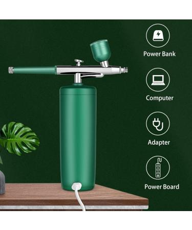 Portable Makeup Airbrush Set High Pressure Face Spa Moisture Oxygen Sprayer Cordless Deep Moisturizing Multi-Purpose Airbrush Makeup (Color : B) - Buy Online on GoSupps.com
