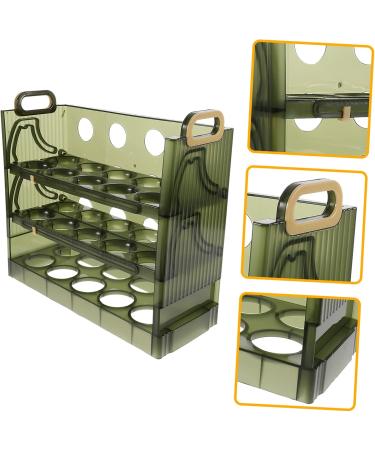 Alipis 30 Grid Egg Holder Capacity Container Plastic Storage Multilayer -layer Large Tray Fridge Holder Organizer Reusable 1 - Buy Online on GoSupps.com
