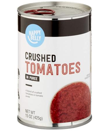Amazon Brand - Happy Belly Crushed Tomatoes, 14.5 Ounce - Buy Online on GoSupps.com