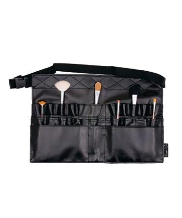 Comicfs Makeup Brush Bag A1 Professional Cosmetic Holder 28 Pockets Organizer Apron with Artist Belt Strap/Belt Light Weight Large (14.76 x 10.83 inch)