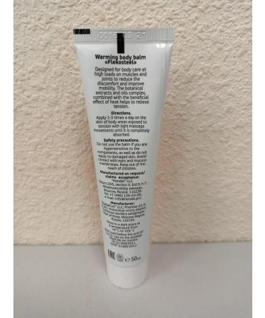 Flekosteel Cream - 4 Tube Warming Body Balm for Muscle & Joint Pain Relief | Original Hologram | International Shipping - Buy Online on GoSupps.com