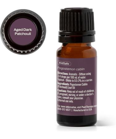 Plant Therapy Aged Dark Patchouli Essential Oil 10 mL (1/3 oz) 100% Pure Therapeutic Grade Aged Patchouli Oil with Deep Bold Earthy Scent Aromatherapy & Fragrance Oil for Diffusers & Skin - Buy Online on GoSupps.com