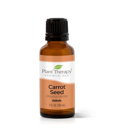 Plant Therapy Carrot Seed Essential Oil 100% Pure Undiluted Natural Aromatherapy Therapeutic Grade 30 mL (1 oz)