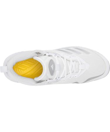 adidas Men's Fv6198 Baseball Shoe 14 - White/Silver/Light Grey - Buy Online on GoSupps.com