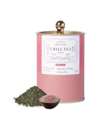 CHILL TEA Tokyo CHILL TEA Tokyo "UME" Plum Green Tea - 100% Japanese Leaf Green Tea - Rich Fruity Flavour (100g)