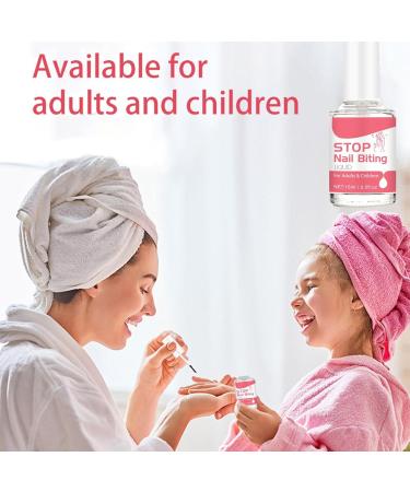 2 Stop Nail Biting - 15ML Anti-Nail Biting Polish Nail Biting Prevention Polish Stop Nail Biting Polish Thumb Sucking Stop Safe & Effective Bitter Taste For Kids - Buy Online on GoSupps.com