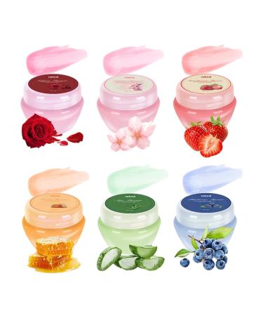 Organic lip balm set lip balm moisturizing lip balm 6piece care set nourishing lip balm soft lip balm