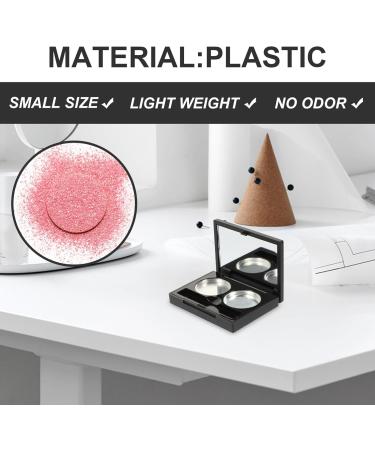 Mipcase 3pcs Empty Makeup Eyeshadow Box Empty Eyeshadow Palette Cosmetics Organizer for Eyeshadow Highlight Powder - Buy Online on GoSupps.com