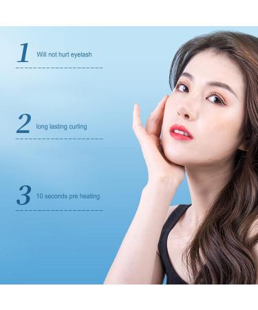 Heated eyelash curler durable simple operation small portable electric eyelash curler for eyelashes - Buy Online on GoSupps.com
