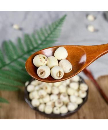 HQZMCTE Natural Herbal Tea Healthy Dried Lotus Seeds 5.29oz/150g Premium Quality Dried White Lotus Seeds Without Additives - Buy Online on GoSupps.com