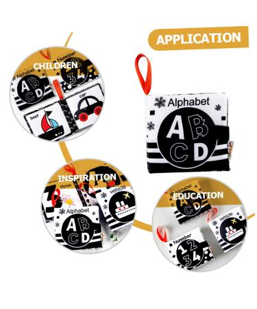 Shop Abaodam 4-Piece Boffbuch Toy Set | Beautiful Fabric Books for Newborns & Toddlers | Perfect Baby Gifts & Educational Learning Tools - Buy Online on GoSupps.com