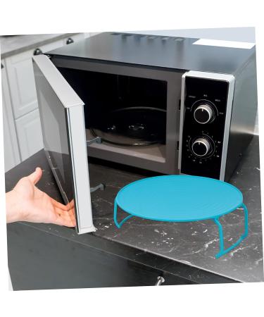 Alipis 6 Pcs Microwave Bracket Veggie Tray Folding Tray Rounded Food Tray Holder Rack Bracket Multifunction - Buy Online on GoSupps.com