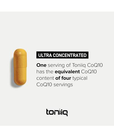 Ultra High Purity CoQ10 400mg - 98% Purified Coenzyme Q10 Supplement with MCT Oil - High Absorption Bioavailable - 120 Veggie Capsules - Third-Party Tested - Buy Online on GoSupps.com