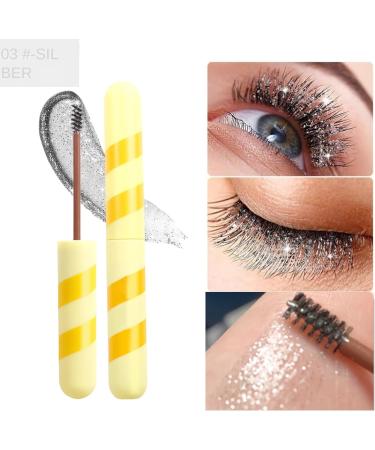 Byuexhp Mascara for voluminous and long eyelashes 6g glitter clump-free for girlfriend wife sister daughter woman home travel business trip - Buy Online on GoSupps.com