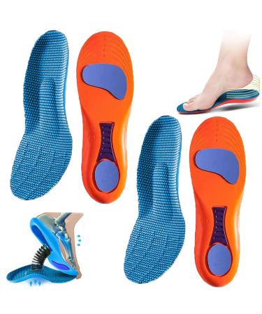 OVEALLGO 2 pair of norelie insole Norelie insert Norelie Sohlen Comfysole orthopedic insoles arch-impotent pressure relief (orange 39-40) 39-40 Orange