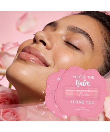 30 Pcs Wedding Baby Shower Valentines Day Lip Balm Bulk Rose Small Thank You Gifts Party Favors Lip Moisturizer Beeswax Reception Party Favors You Are The Balm Back to School Teacher Mothers Day - Buy Online on GoSupps.com